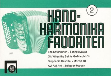 Herwig Peychaer: Handharmonika Favoriten 2, Noten