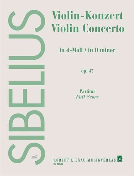 Sibelius, J: Violin-Konzert d-Moll, Buch