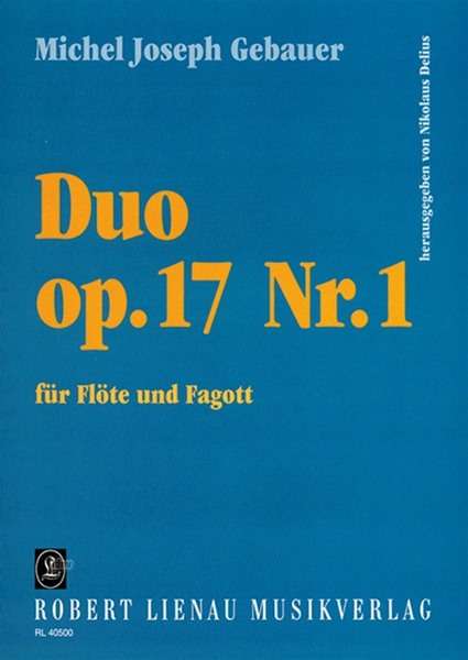 Michel Joseph Gebauer: Duo G-Dur op. 17 Nr.1, Noten