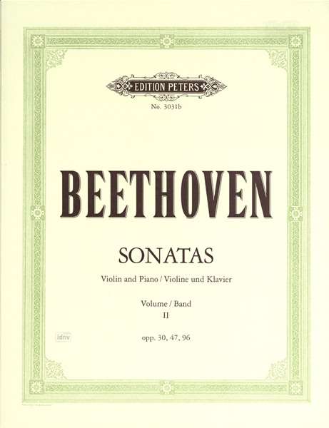 Ludwig van Beethoven: Beethoven, Ludwig va:Son. f. Viol. u. Klav. -, Noten