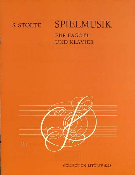 Siegfried Stolte: Spielmusik für Fagott und Klavier (1953), Noten
