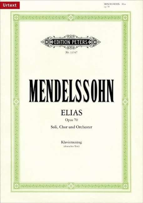 Elias op. 70, Noten