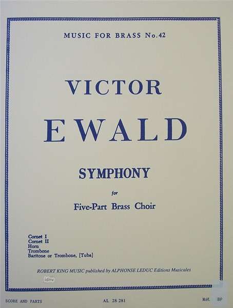 Ewald: Symphony, Noten