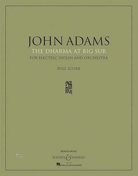 John Adams: The Dharma at Big Sur, Noten