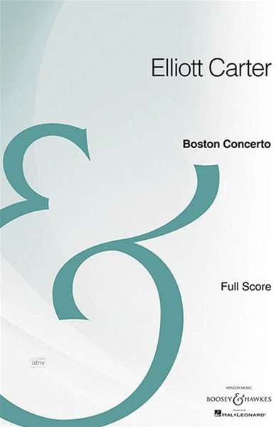 Elliott Carter: Boston Concerto, Noten