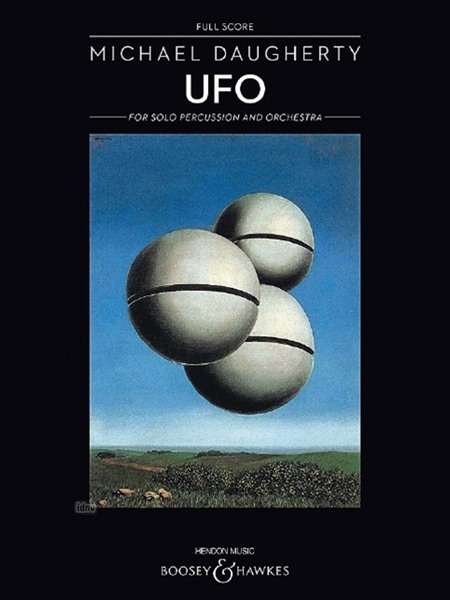 Michael Daugherty: Ufo (1999), Noten