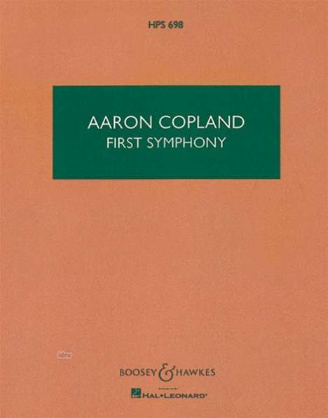 Aaron Copland: Symphonie Nr. 1, Noten