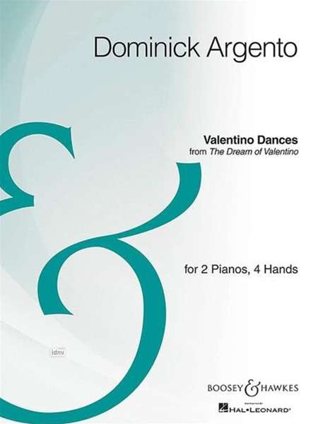 Dominick Argento: Valentino Dances, Noten