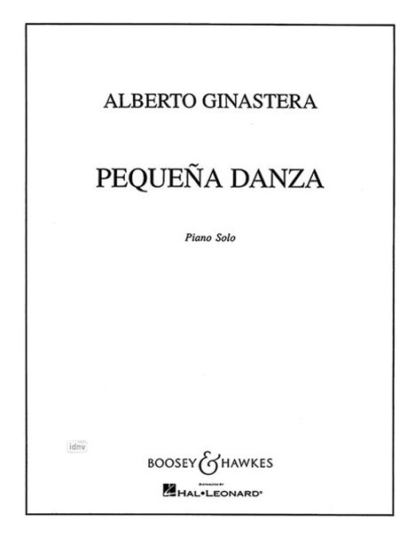 Alberto Ginastera: Pequena Danza op. 8, Noten
