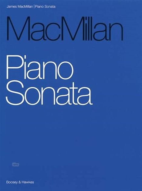James MacMillan: Piano Sonata, Noten