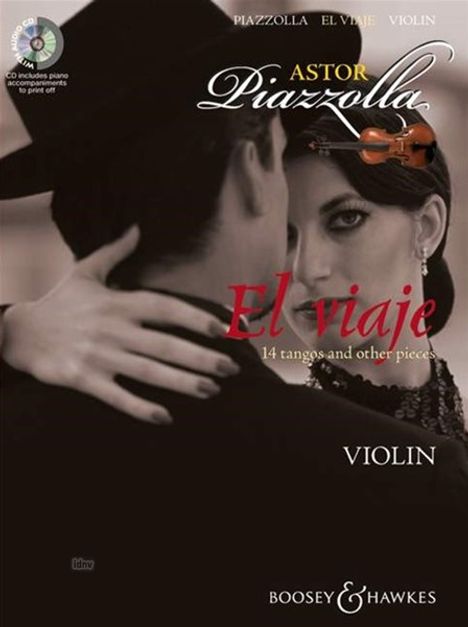 El viaje, für Violine und Klavier, m. Audio-CD, Noten