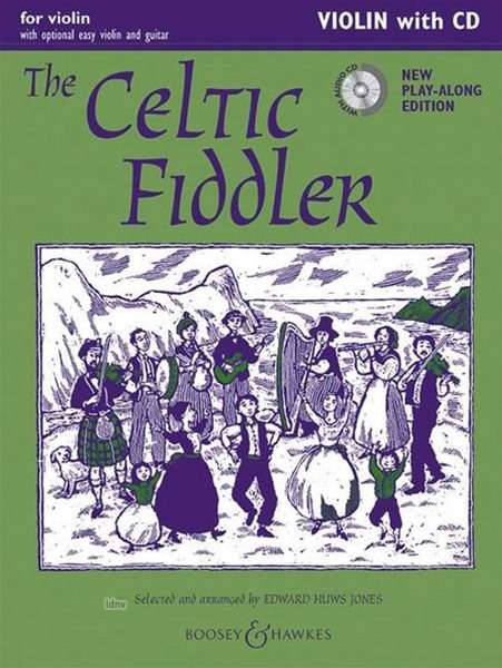 The Celtic Fiddler (Neuausgabe). (2 Violinen), Gitarre, Buch