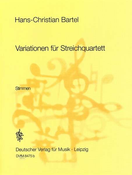 Hans-Christian Bartel: Variationen, Noten