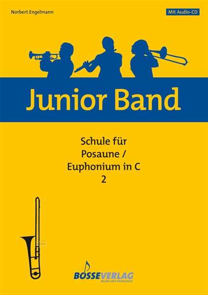 Schule für Posaune/ Euphonium in C, m. Audio-CD. Bd.2, Noten