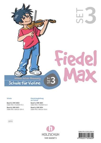 Andrea Holzer-Rhomberg: Fiedel-Max Violine Set 3, Noten