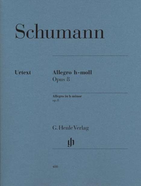Schumann, R: Allegro h-moll op. 8, Noten