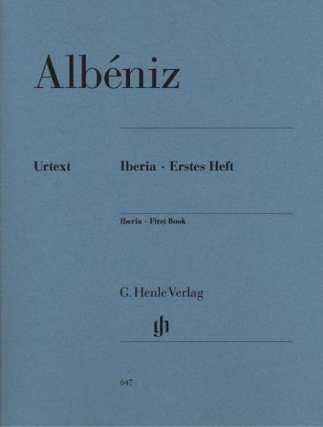 Albéniz, I: Iberia - Erstes Heft, Noten