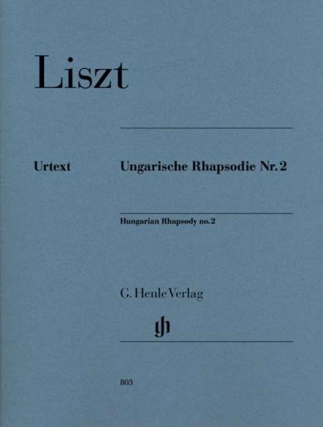 Liszt, F: Ungarische Rhapsodie Nr. 2, Noten