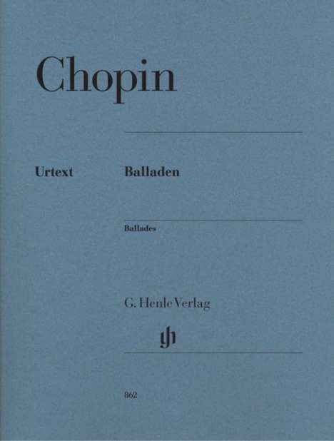 Chopin, Frédéric - Balladen, Noten