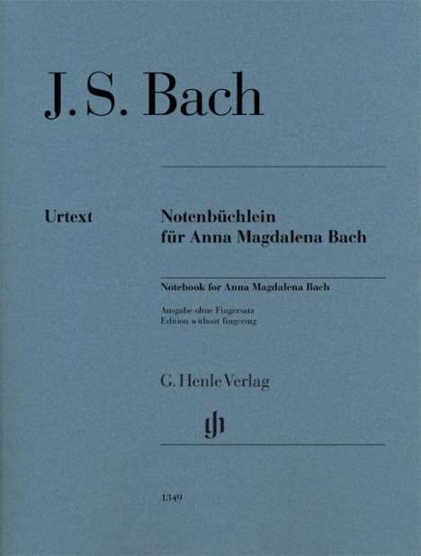 Notenbüchlein für Anna Magdalena Bach, Noten