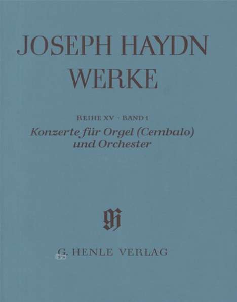 Joseph Haydn: Konzerte für Orgel (Cembalo) und Orchester, Noten