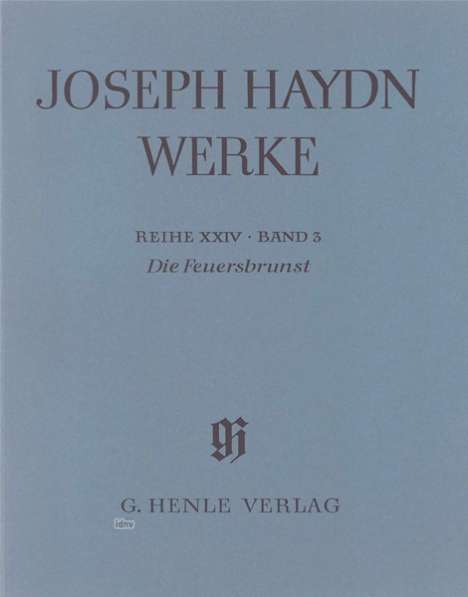 Joseph Haydn: Die Feuersbrunst -, Noten