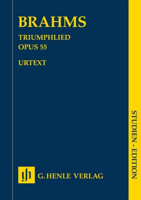 Brahms, J: Triumphlied op. 55, Buch