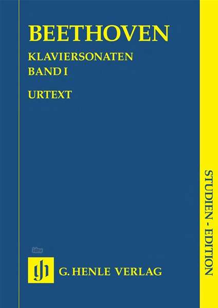 Ludwig van Beethoven: Klaviersonaten, Studien-Edition. Bd.1, Noten