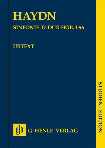 Haydn, J: Sinfonie D-dur Hob. I:96 SE, Buch