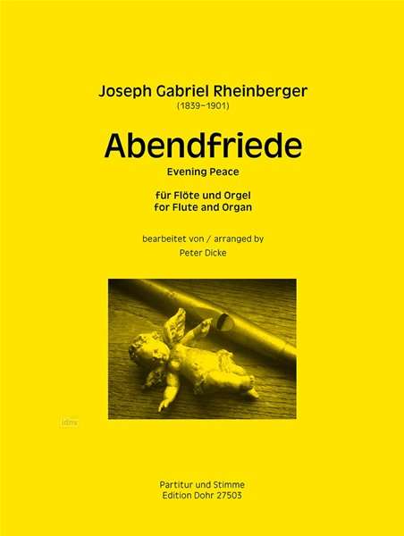 Josef Rheinberger: Abendfriede für Flöte (Oboe) und Orgel op. 156, Nr. 10, Noten