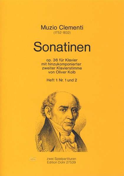 Muzio Clementi: Sonatinen op. 36 für Klavier m, Noten