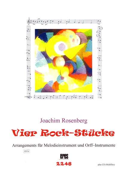 Joachim Rosenberg: Vier Rock-Stücke, Noten