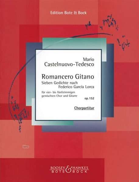 Romancero Gitano op. 152, Noten