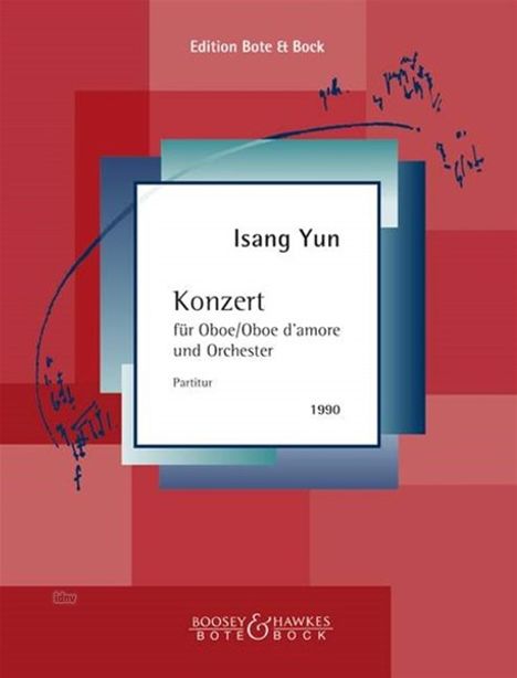 Isang Yun: Konzert, Noten