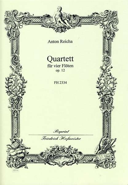 Anton Reicha: Quartett, op. 12, Noten