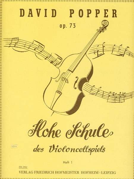 Hohe Schule des Violoncellspiels op. 73. Tl.1, Noten