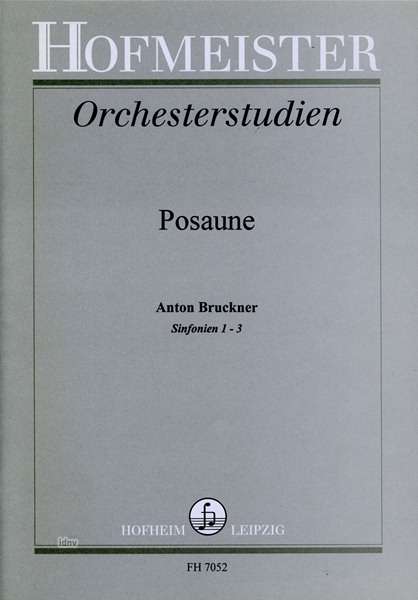 Orchesterstudien für Posaune, Noten
