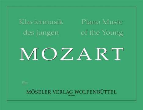 Wolfgang Amadeus Mozart: Klaviermusik des jungen Mozart, Noten