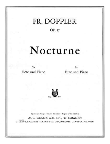 Franz Doppler: Doppler, Albert Fran:Nocturne op. 17 /E /FL/Kl, Noten