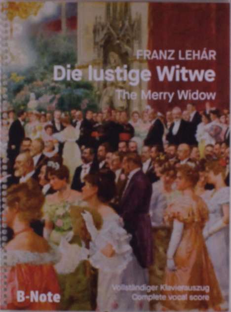Franz Lehar: Die lustige Witwe (Klavierauszug), Noten