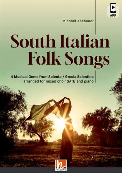 South Italian Folk Songs, SATB Chorsammlung SATB, Noten