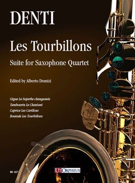 Carlo Denti: Les Tourbillons. Suite for Saxophone Quartet, Noten