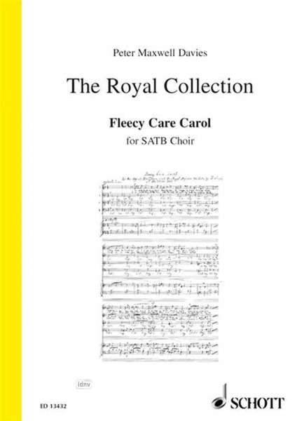 Peter Maxwell Davies: Fleecy Care Carol, Noten