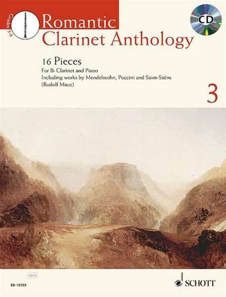 Rudolf Mauz: Romantic Clarinet Anthology, Noten