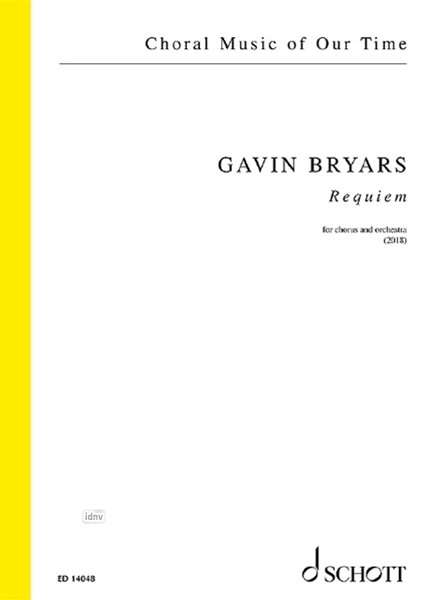 Gavin Bryars: Requiem (2018), Noten