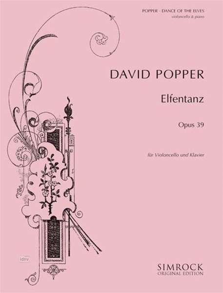 David Popper: Elfentanz op. 39, Noten