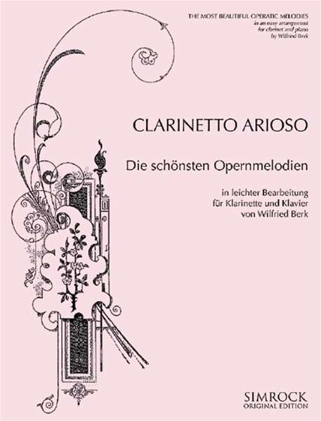 Clarinetto Arioso, Noten