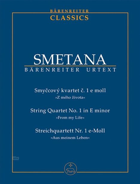 Bedrich Smetana: Smetana, Bedrich    :Streichq. Nr. 1 "Aus mein, Noten
