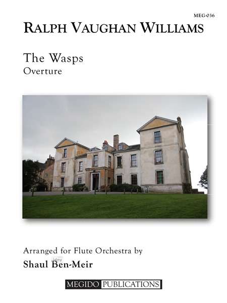 Ralph Vaughan Williams: The Wasps Overture for Flute Orchestra, Noten