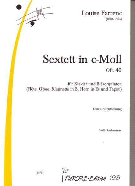Louise Farrenc: Sextett c-Moll op. 40, Noten